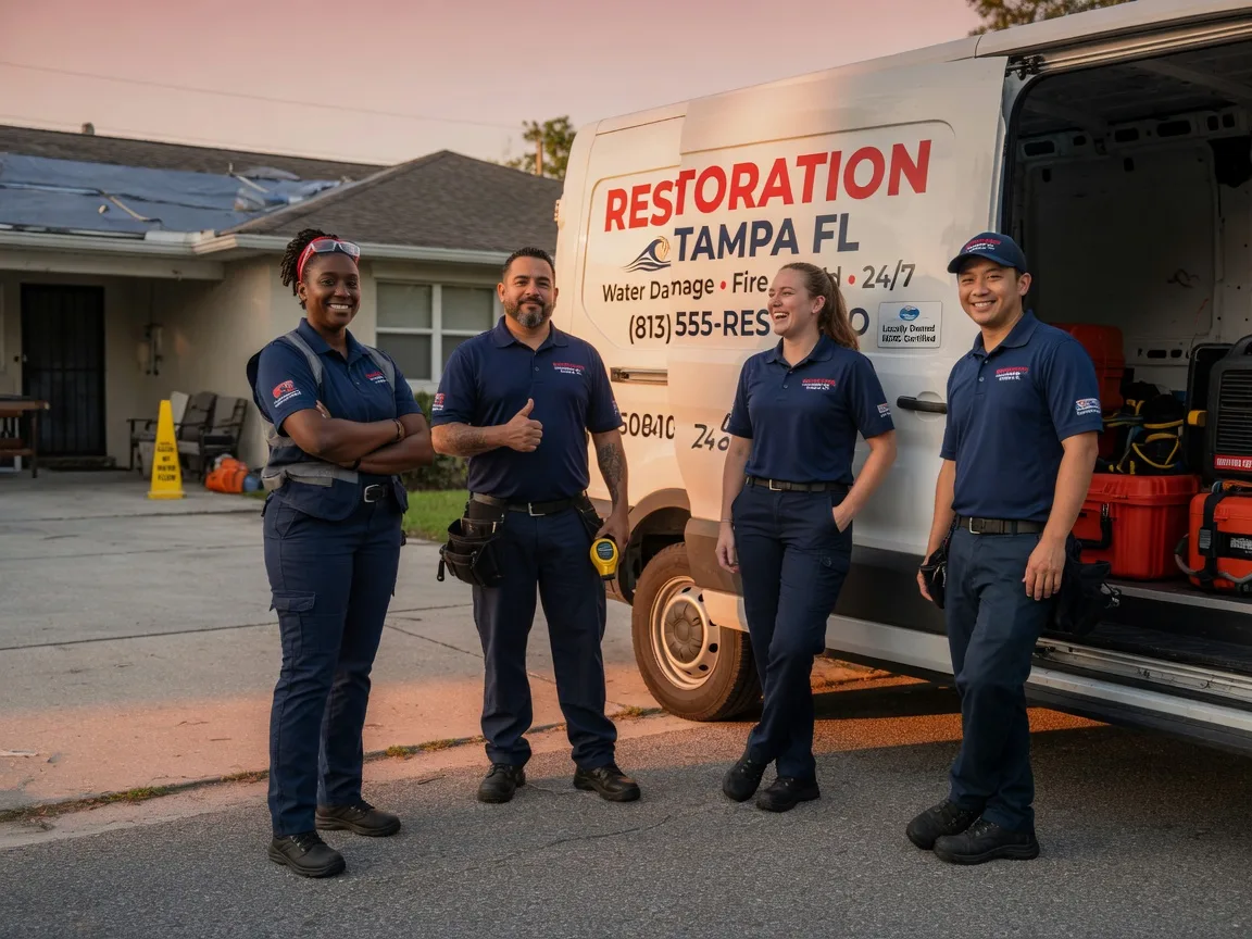 Water Damage Restoration company in Battle Creek, NE
